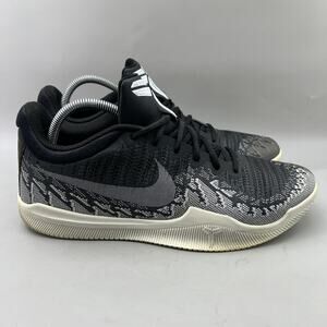 Nike Kobe Mamba Rage Basketball Shoes Men Size 10 Black Comfort Low Top Sneakers